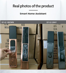 Nhà Máy Giá tuya ứng dụng cao cấp an ninh nhà thông minh vân tay mật khẩu thẻ chìa khóa Wifi ứng dụng thông minh khóa cửa - Product Image 2