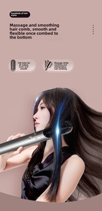 5 In 1 Ionic Hair <strong>Styler</strong> Multi-Functional Hot Air Brush Blower Dryer Auto Curler Straightener Negative Ion Features For Styling