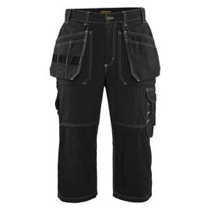BLAKLADER - 154013709900D116 Pantalones cortos de pirata Black - EAN 7330509476093 PANTALONES DE TRABAJO PANTALONES CORTOS DE TRABAJO - Product Image 1