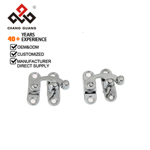 Phong Cách Cổ Kẽm Hợp Kim Hộp Khóa Cổ Điển Phần Cứng Ngăn Kéo Chốt An Toàn Đóng Cửa Cho Đồ Trang Sức Bằng Gỗ Ngực Hộp Quà Tặng Đồ Nội Thất - Product Image 3