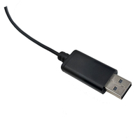 Microphone Lavalier à condensateur USB personnalisé de 4m Microphone filaire à réduction de bruit pour réunions et conférences