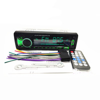 2024 Precio de fábrica Mp3 Bluetooth Llamadas manos libres Lector de tarjetas colorido Disco USB Radio Reproductor de CD para automóvil