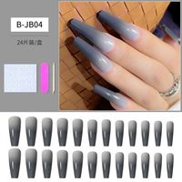 Pointes d'ongles multicolores réutilisables en acrylique ABS faits à la main, longs clous à presser rouges unis Extendo, vente en gros