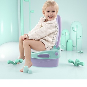 Siège de toilette pour bébé Lebonni, siège d'apprentissage de la propreté en matériau PP, avec coussin doux pour l'apprentissage de la propreté des tout-petits - Product Image 2