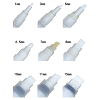 Marqueurs de peinture vides DIY 3mm-15mm, stylos marqueurs vides rechargeables pour la peinture artistique