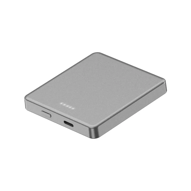 Ultra dünne kabellose Powerbank magnetischer Magsa-Akkupack tragbares Ladegerät Powerbanks PD20W schnelles Aufladen für iPhone12 13 14 15