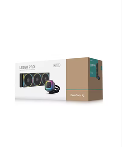 โปรเซสเซอร์พัดลมระบายความร้อน LE360ใหม่ Deep Cool Pro หน้าจอสีดำและสีขาว AIO CPU คูลเลอร์ arBB เกมคอมพิวเตอร์ประมวลผล I - Product Image 1