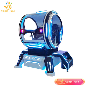 9D VR chuyến bay mô phỏng hàng không vũ trụ tàu vũ trụ thực tế ảo Trò chơi máy trong nhà và ngoài trời máy bay buồng lái mô phỏng - Product Image 2