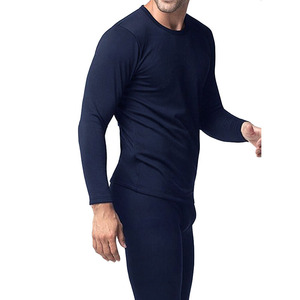 Set biancheria <span class=keywords><strong>intima</strong></span> <span class=keywords><strong>termica</strong></span> da <span class=keywords><strong>uomo</strong></span> in cotone di alta qualità canottiere personalizzabili a maniche lunghe per la caratteristica traspirante invernale - Product Image 6