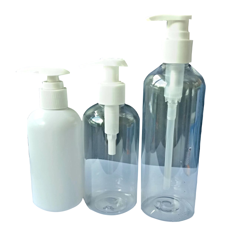 Горячая Распродажа, высокое качество, пользовательский насос для лосьона, пластиковая бутылка для геля, бутылочка для дезинфицирующего средства для рук