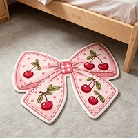 Tapis personnalisé imprimé, motif anime, forme originale, tapis doux antidérapant, tapis de sol à motif irrégulier