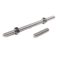 Batang Ulir Penuh SS304 SS316 INOX Baja Tahan Karat Baut Stud M10 M12 Standar Jis