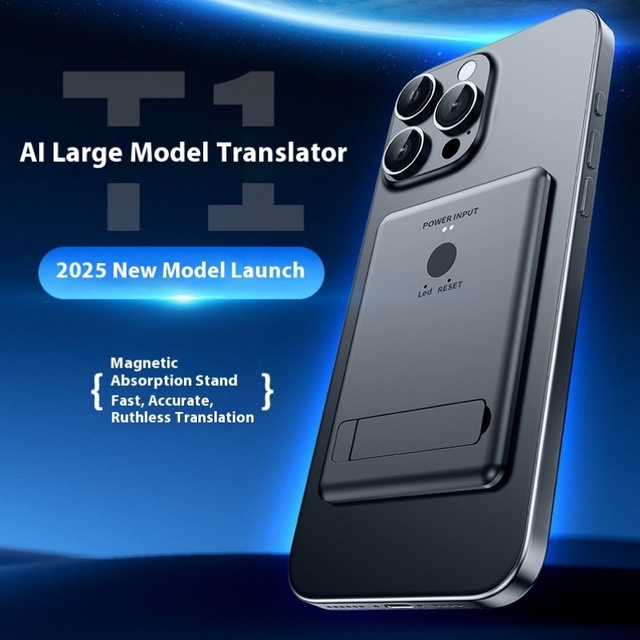 2025 AI Big Model Smart Translator APP Voice Video Call Interpretation New Simultaneous Cross-Border Language Translation OLED