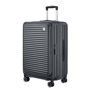 Sang trọng bền 20-inch cabin hành lý phía trước túi 28-inch Side mở vali Trọng lượng nhẹ ABS + PC hardshell TSA Khóa Kinh Doanh - Product Image 1