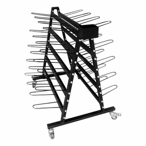 Di chuyển đấm bốc giữ găng tay cho phòng tập thể Dục Đào Tạo sàn Rack hiển thị với treo lưu trữ đứng - Product Image 3