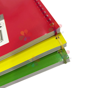 Biểu tượng tùy chỉnh A5 80 lá 10 màu sắc Philippines thị trường sợi bằng văn bản thành phần máy tính xách tay - Product Image 5