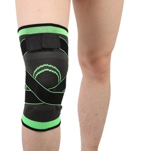 Genouillères de compression élastiques personnalisées avec logo pour le sport en plein air – Manchon de soutien tricoté pour le genou – Vente en gros - Product Image 5