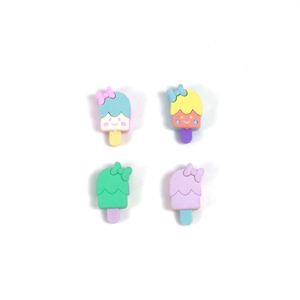 Soododo Kawaii Niedliches Briefpapier Fancy Design Radiergummi Hot Selling TPR Material Gummi Eis am Stiel Radiergummi Set - Product Image 5