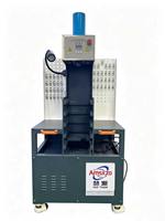 Presse à bagues de suspension automobile Amsxzo HY-3001, hydraulique bidirectionnelle, 220V, course réglable, acier au carbone, pour réparation