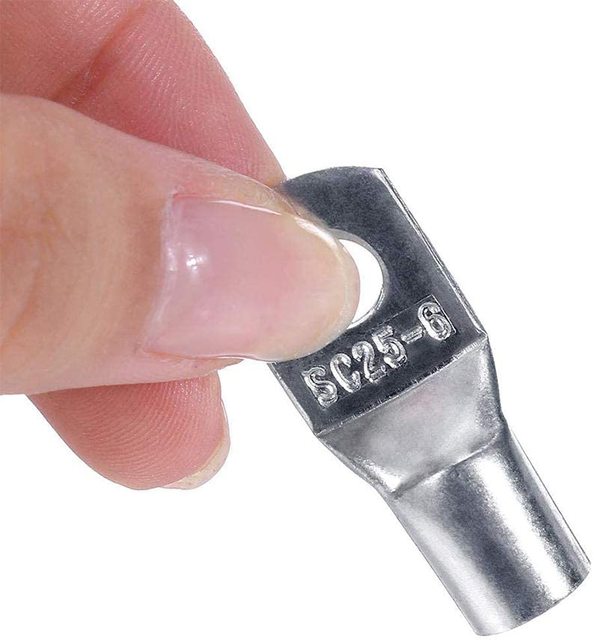 Factory Compression Pure Copper Crimp Terminal Connector Wire Terminals SC Cable Lugs Connector Battery Lug