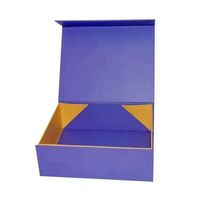 Boîte cadeau rigide pliable magnétique personnalisée, boîte cadeau en papier rigide pliable pour cosmétiques, vin, cadeaux de fête, emballage