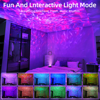 Projecteur LED Étoilé 2025 Nouveauté en Promotion avec Haut-Parleur Bluetooth et Télécommande