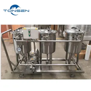 Innovative Mobile Standard 200 litros Sistema de limpeza CIP Beer Brewing Aquecida Caustic Soda Trolley