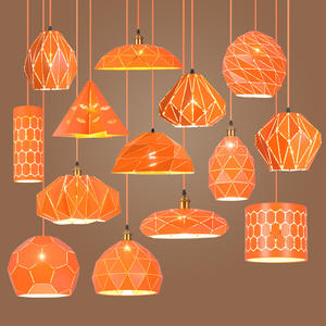 Araña de barra de hierro Orangery para hoteles, restaurantes, tiendas, pantalla de viento Industrial media para olla caliente, barbacoa creativa - Product Image 1