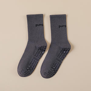 <span class=keywords><strong>Calcetines</strong></span> de Yoga Antideslizantes <span class=keywords><strong>con</strong></span> Diseño de Tubo de Compresión, Puño y Diseño Corporal, <span class=keywords><strong>con</strong></span> Logotipo Personalizado - Product Image 4