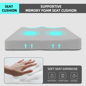 Coussins ergonomiques d'oreiller de siège de mousse de mémoire d'OEM ODM avec la coutume durable d'usine d'oreiller cervical de massage de soutien - Product Image 2