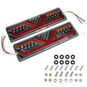 2 Luces Traseras Dinámicas de 24V, Luz de Freno e Intermitente para Camión, Remolque, Caravana, Furgoneta - Product Image 6