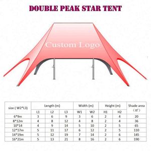 Customized Star Shade Canopy Spider <b>Tent</b> <b>Large</b> 6*6 Star <b>Tent</b> Star Event <b>Tent</b> - Product Image 4