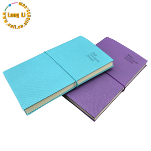 Mini Diario <span class=keywords><strong>de</strong></span> Viaje Personalizado con Impresión, Cubierta <span class=keywords><strong>de</strong></span> Cuero PU, Tela y Material PP, Encuadernación Cosida con Hilo - Product Image 6