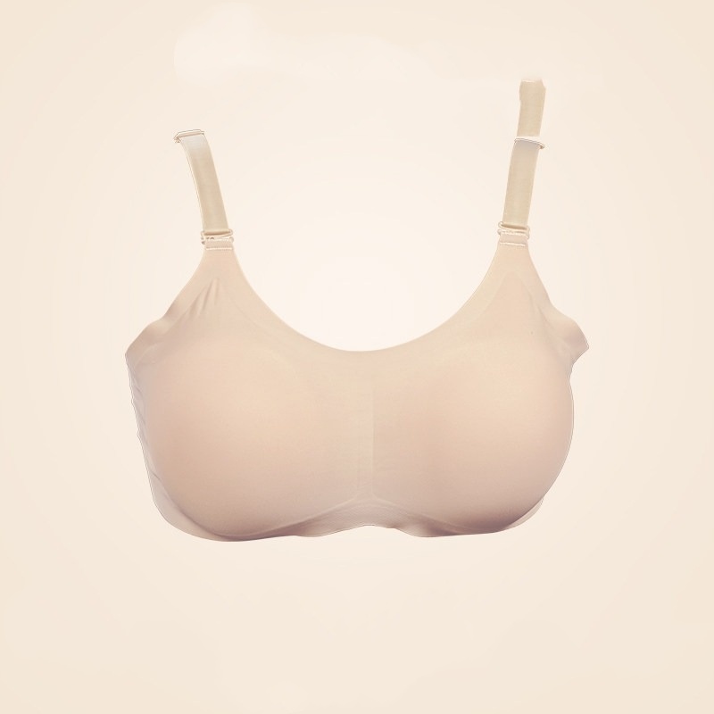 Hot Selling Wire Free Everyday Silicone Gel Breast Forms Supporting Bra For Women