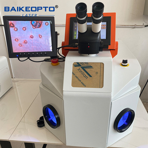 Nouvelle machine de soudage laser YAG 200W portable de bureau pour métaux, platine, aluminium, acier inoxydable, or, laiton, bijoux, petite fibre - Product Image 1
