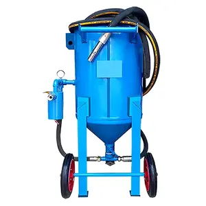 Meilleure vente en Chine fabrication qualité sans poussière eau sable souffle Pot vert dynamitage Machine Blaster prix de l'équipement