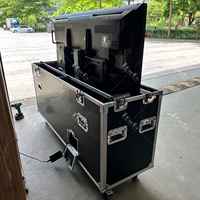Flight case motorisé pour téléviseur, élévateur motorisé pour téléviseur de 75 pouces