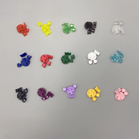 Boutons de remplacement WEIAI de haute qualité pour Gameboy Pocket GBP, boutons A et B pour GBP, boutons D-Pad