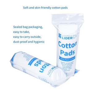 Discos de Algodón Desechables para Desmaquillar el Rostro, Orgánicos, 100 Unidades, Sin Aceite, Marca Privada - Product Image 3