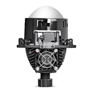 Xenplus 3 pulgadas Bi Led Car Led faros de doble lente Led lámpara de proyección 45W faros lejanos y cercanos H4 lente unidad externa - Product Image 4