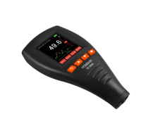 Jauge d'épaisseur de revêtement de peinture automobile numérique Yowexa EC-555S avec sondes F et NF