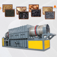 Équipement de carbonisation continue polyvalent pour les feuilles de bananier, outil de carbonisation de la biomasse industrielle