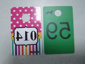 Ne pas bloquer le permis de stationnement des visiteurs de vue Mini étiquettes de stationnement - Product Image 4