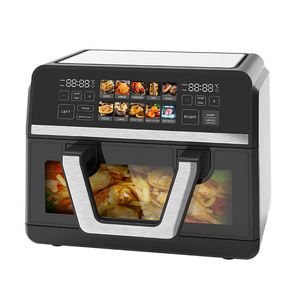 Vente en gros de four friteuse numérique transparent multifonction en métal 10 litres 12 litres 15 litres en acier inoxydable - Product Image 1