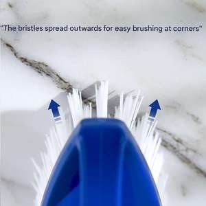 Sunshine Factory Direct brosse de nettoyage robuste support en plastique en forme de fer avec nylon Wirehaire PP pour frotter les vêtements de bébé - Product Image 3