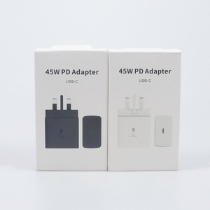 Bloque de <span class=keywords><strong>cargador</strong></span> de carga rápida tipo C, adaptador PD de 45 W, <span class=keywords><strong>cargador</strong></span> de pared, <span class=keywords><strong>cargador</strong></span> súper rápido USB C <span class=keywords><strong>para</strong></span> <span class=keywords><strong>Samsung</strong></span> S23 S22 S21 <span class=keywords><strong>A73</strong></span> - Product Image 5