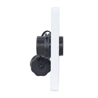 Connecteur Ethernet RJ45 blindé à montage sur panneau, étanche IP68, avec contacts en cuivre, boîtier en nylon, adaptateur mâle/femelle