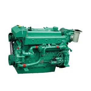 Venta caliente 280HP 6 cilindros refrigerado por agua Doosan MD196T marina del motor Diesel