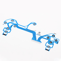 Film conducteur de pièces de rechange pour carte de ruban de contrôleur de jeu PS4 pour PS4 JDS-001 011 030 040 050 câble de Circuit flexible de ruban