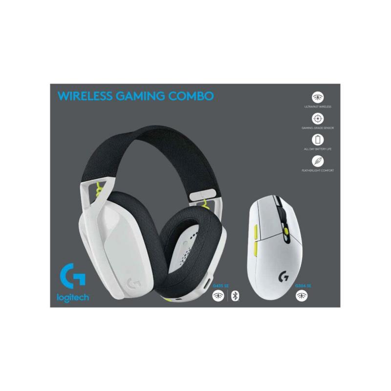 Logitech G435SE+G304SE Gaming Combo - Wireless Headphone & Mouse